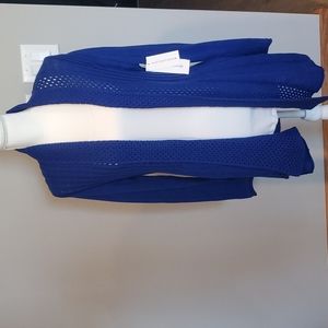 NWT Notations Open Front Cardigan
